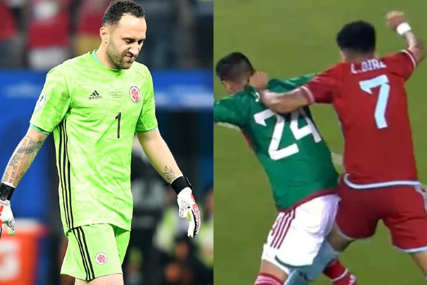 La tricolor está perdiendo 1-0 parcialmente ante México en el Levi's Stadium en Estados Unidos