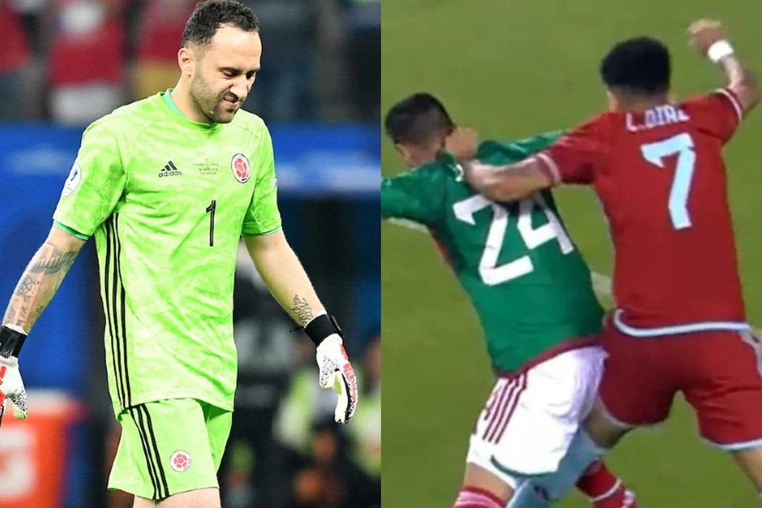 La tricolor está perdiendo 1-0 parcialmente ante México en el Levi's Stadium en Estados Unidos