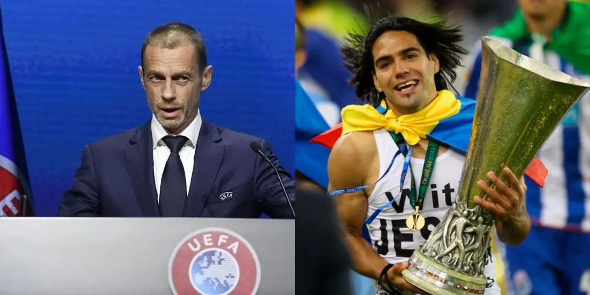 La UEFA tuvo un gesto con Radamel Falcao.