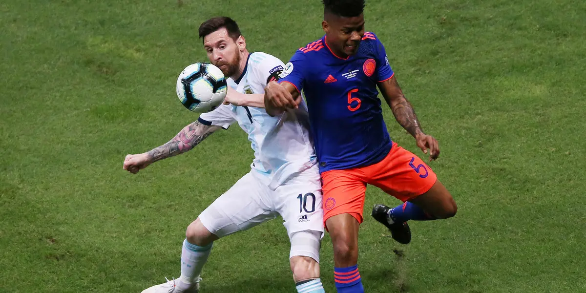 La ultima vez que se encontraron estas dos selecciones Wilmar Barrios no le dio mucho espacio al "10" argentino