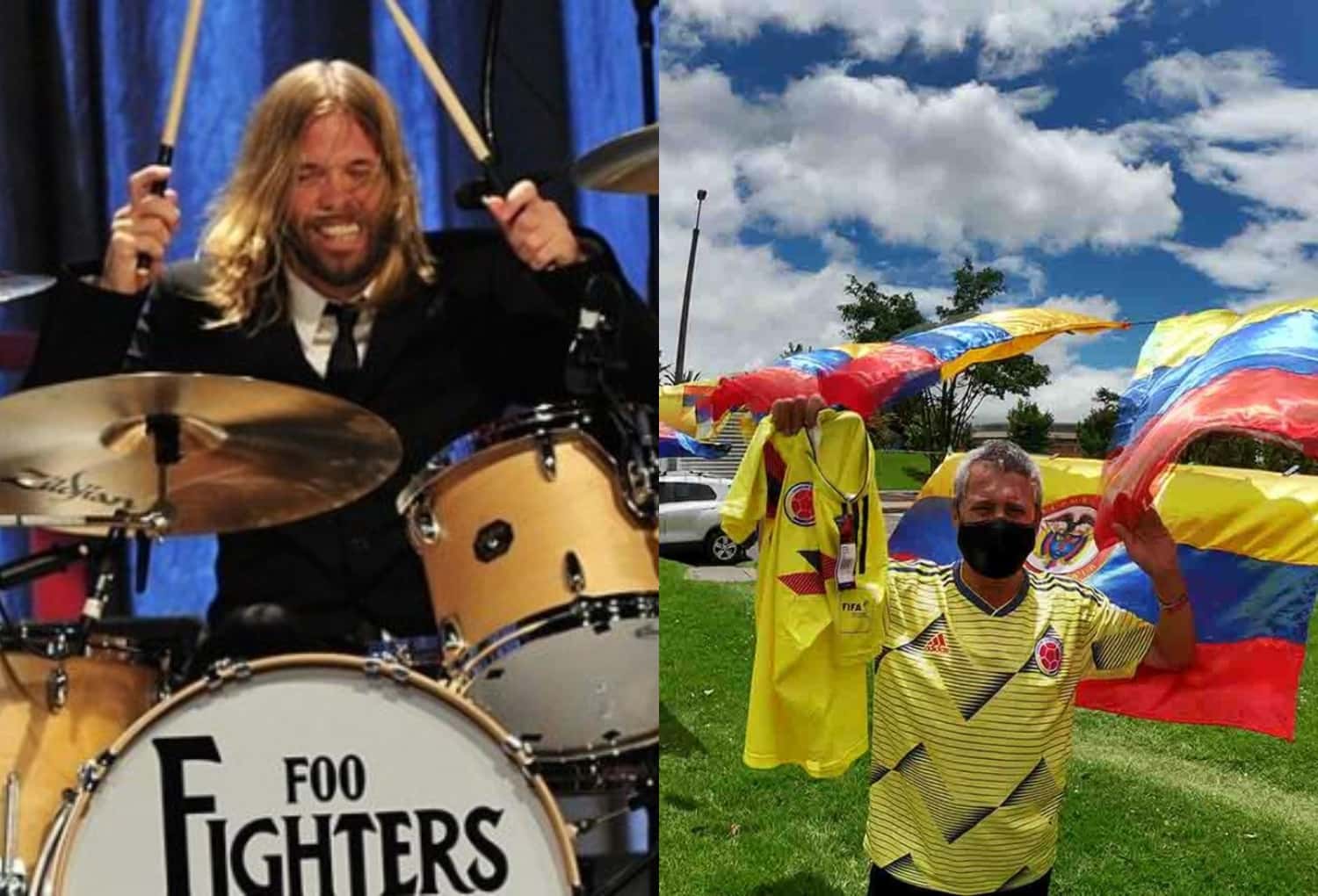 Lamentablemente falleció Taylor Hawkins uno de los músicos de Foo Fighters en Bogotá.