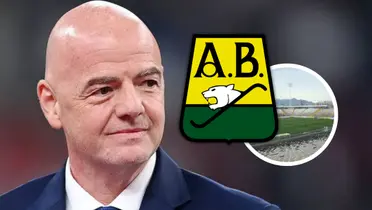 Las palabras de Gianni Infantino sobre las que Bucaramanga está atento hoy Foto: FIFA, Wikipedia y Escudoteca