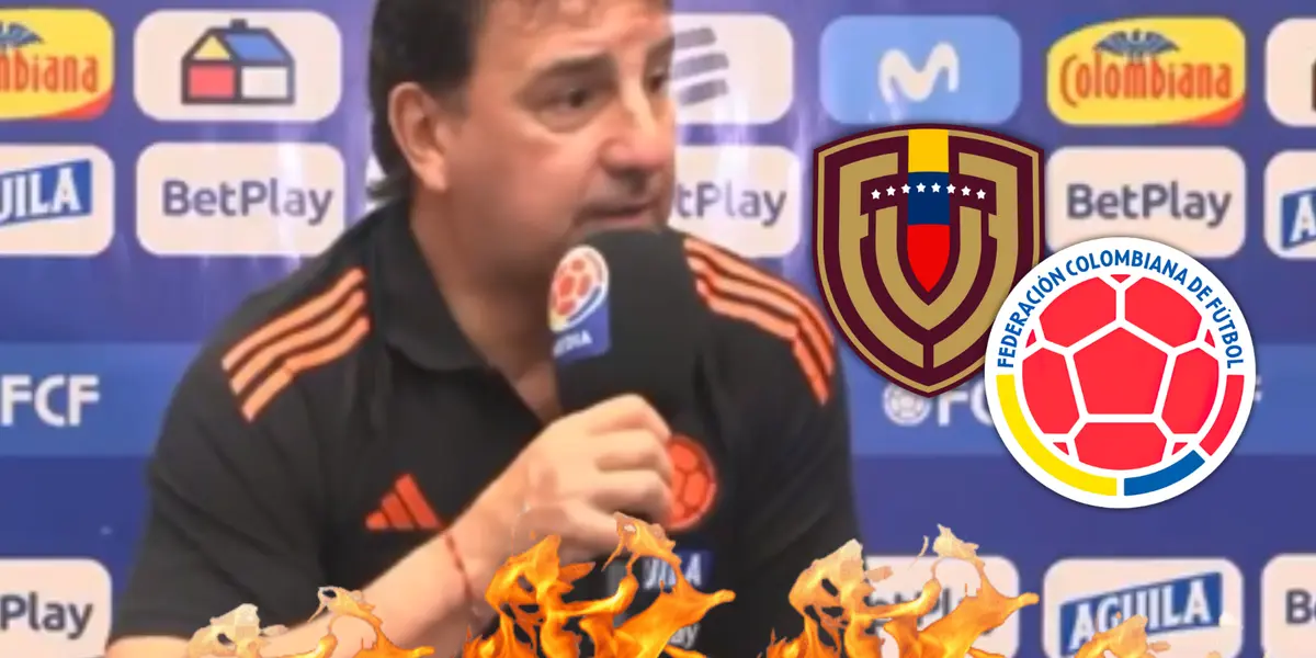 Las polémicas palabras de Néstor Lorenzo en rueda de prensa Foto: Captura de X, Escudoteca y Pexels