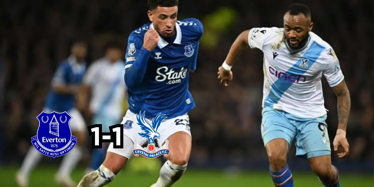 Lateral derecho del Crystal Palace fue titular en el empate de su equipo por Premier. FOTO: 'X'.