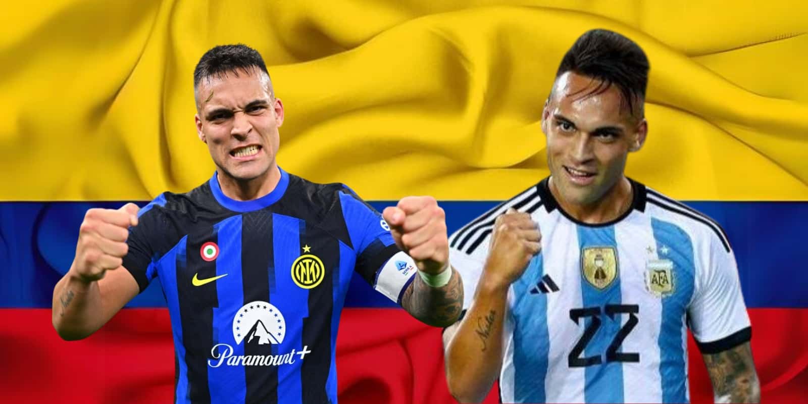 Lautaro Martínez delantero de la Selección Argentina