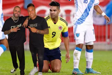 Lautaro Martínez es un delantero que admira y respeta a Radamel Falcao, el argentino tuvo un encuentro con Nicky Jam.