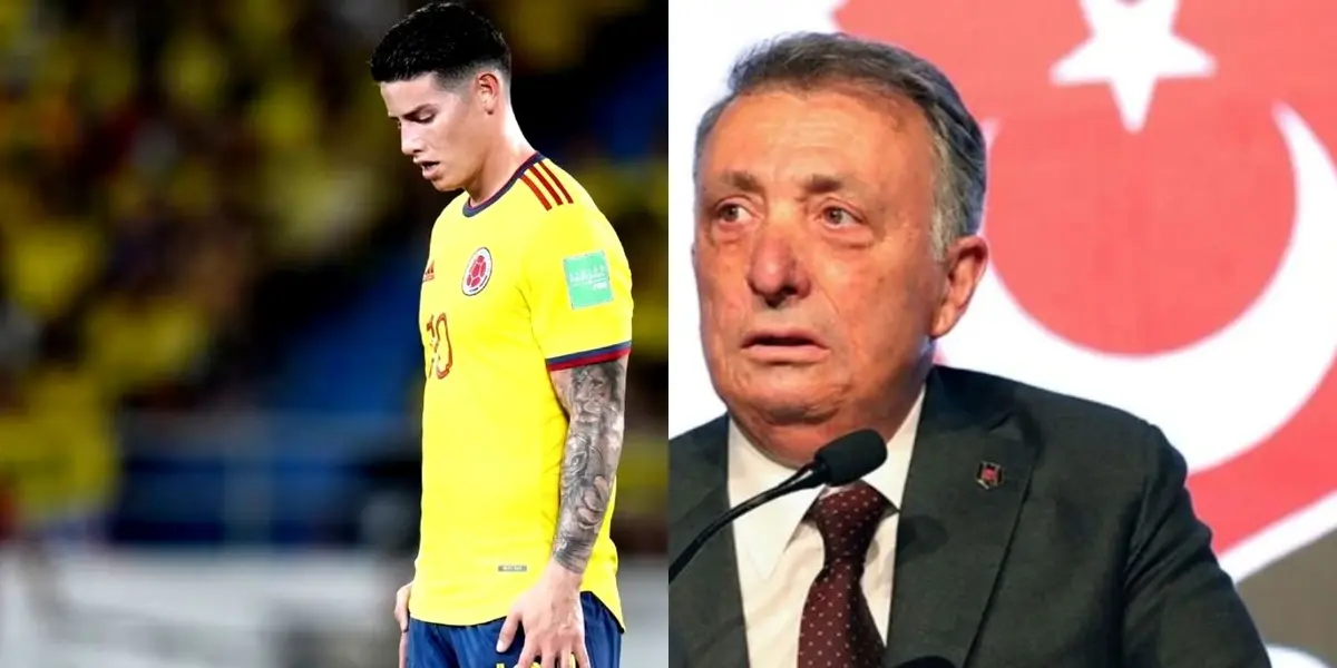 Le dan un golpe bajo a James Rodríguez desde Turquía.