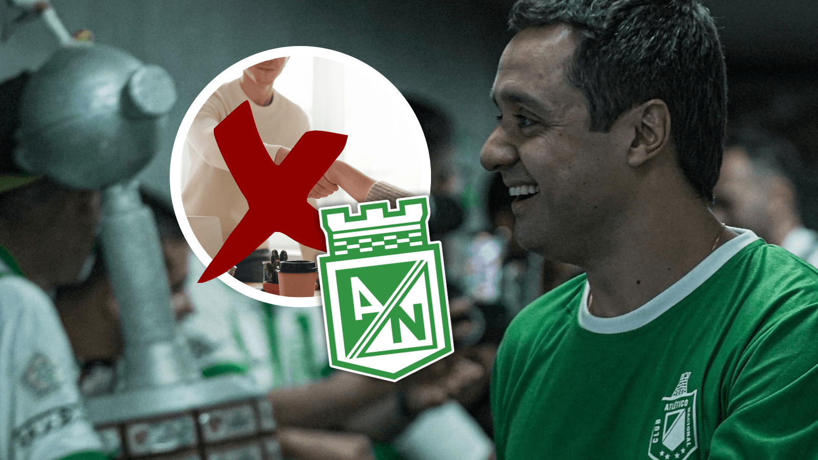 Le dijo que no a Nacional y cierra toda posibilidad de llegar al equipo verdolaga