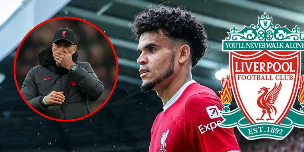 Le pasó a Luis Díaz y el problema que tiene el Liverpool por culpa del DT Klopp (Foto tomada de Sport - Colombia.com)