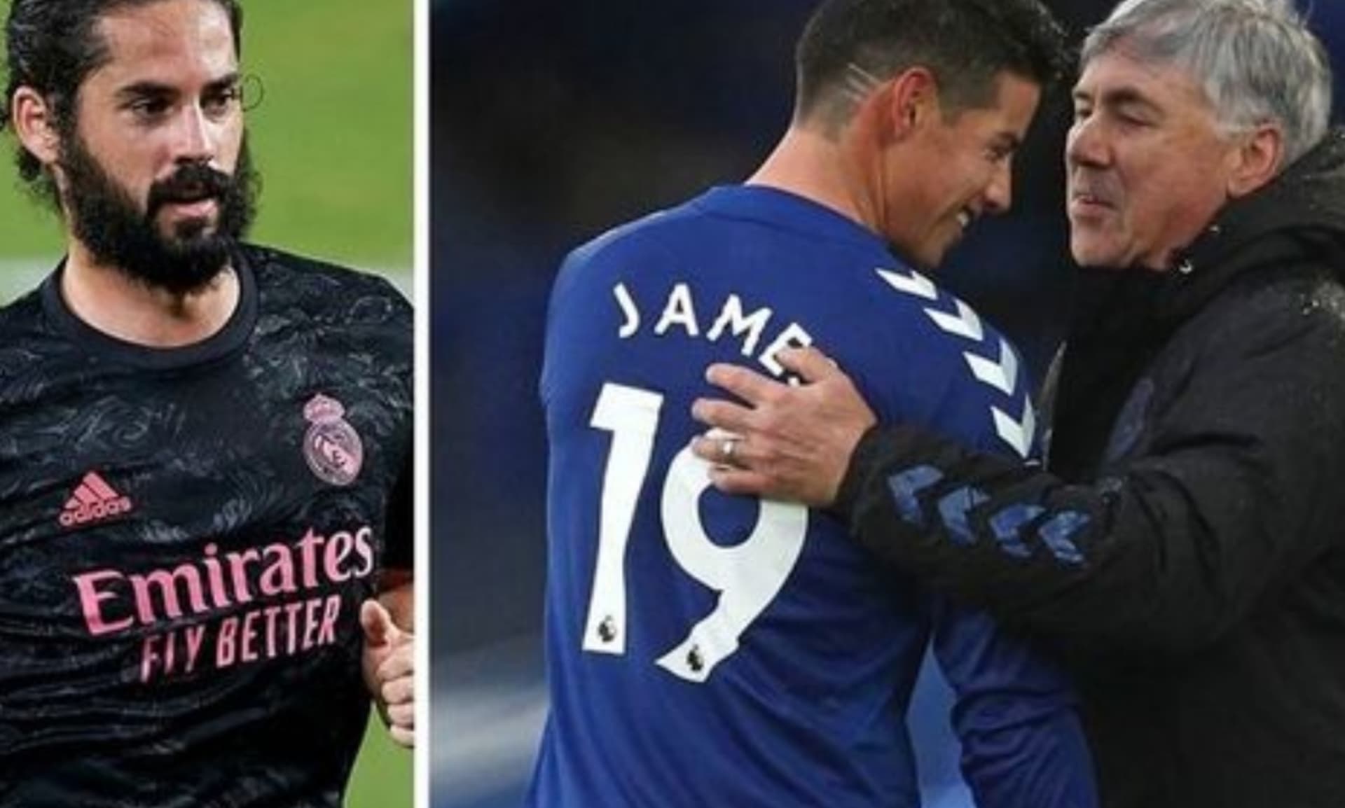 Le preguntaron a Carlo Ancelotti sobre el fichaje de Isco al Everton para que le pelee el puesto a James Rodríguez y esto respondió el DT