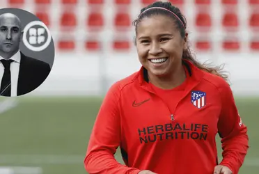 Leicy Santos mostró su apoyo a Jenni Hermoso por lo sucedido en la final del campeonato del mundo.