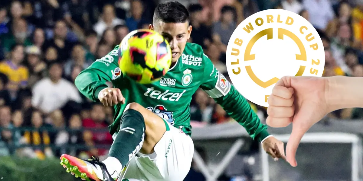 León tomó una decisión con James Rodríguez y otro colombiano se alista para el Mundial de Clubes. Foto: Club León, Pexels y FIFA