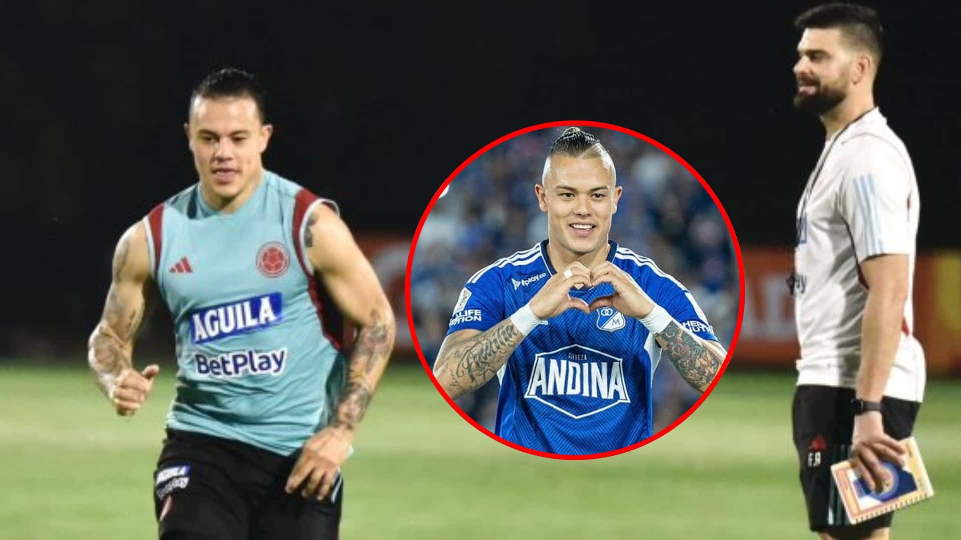 Leonardo Castro en Millonarios- Fotos: Diario del Cauca, Noticias Caracol