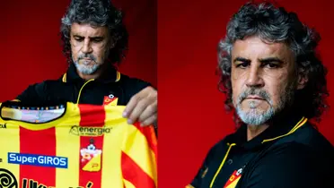 Leonel Álvarez. Foto de Leonel de Deportivo Pereira en X @DeporPereiraFC