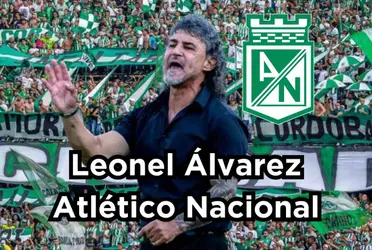 Leonel Álvarez rompió el silencio y mandó un mensaje sobre Atlético Nacional.