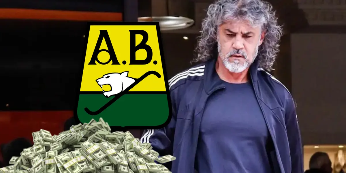 Leonel Álvarez y su salario en Atlético Bucaramanga Foto: Emelec y Escudoteca