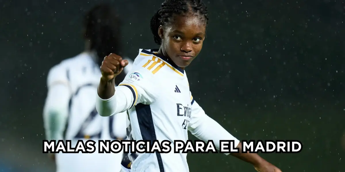 Linda Caicedo con la camiseta del Real Madrid. FOTO: Goal