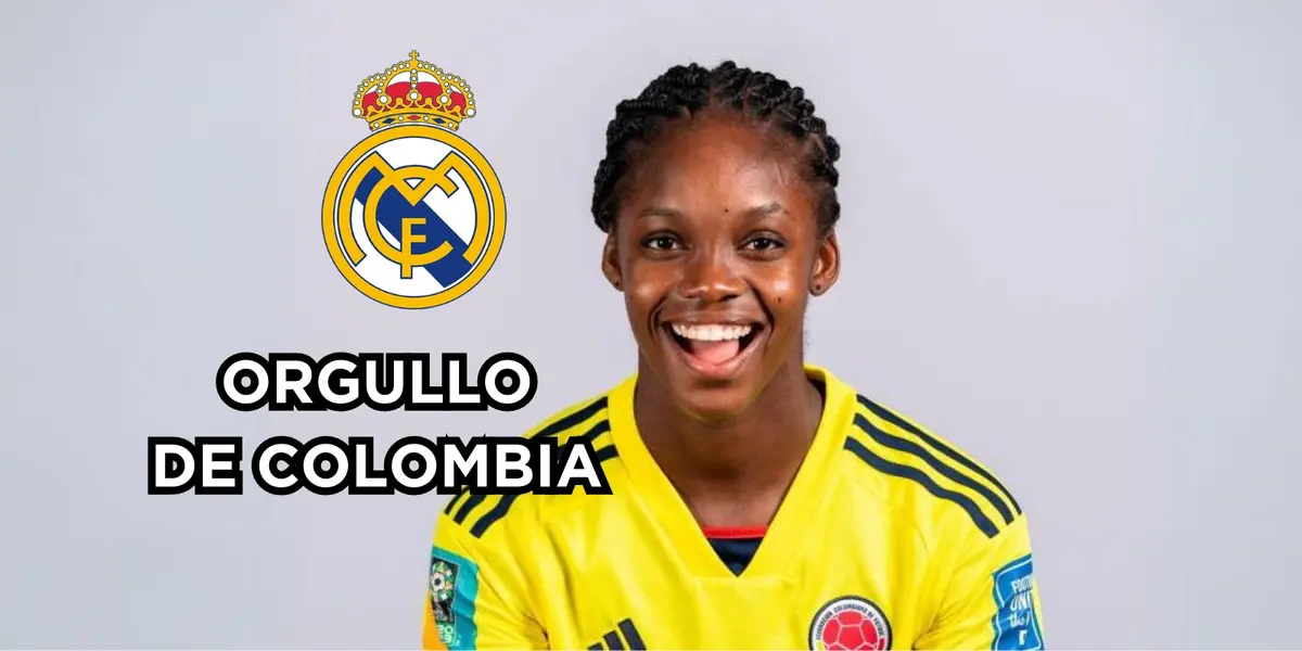 Linda Caicedo dando buenas noticias. Foto de Linda tomada de El Colombiano