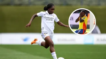 Linda Caicedo y Jhon Córdoba Foto: El País y AFP