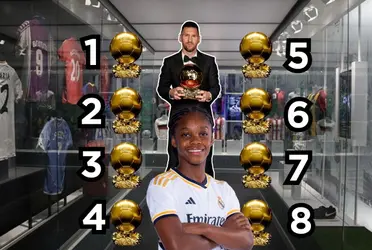 Lionel Messi hizo historia en el Balón de Oro 2023.