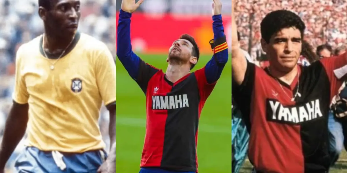 Lionel Messi le hizo un homenaje a Diego Maradona en pleno Camp Nou y ahora mira cuánto están dispuestos a pagar los coleccionistas y la diferencia con la de Pelé que, al momento, es la más cara en el mundo