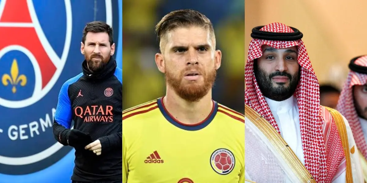 Lionel Messi podría ser el nuevo compañero del colombiano Gustavo Cuéllar en Arabia Saudita.