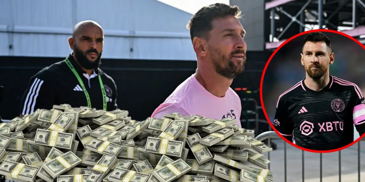 Messi gana $54 millones de USD en MLS y la fortuna que paga a su guardaespaldas
