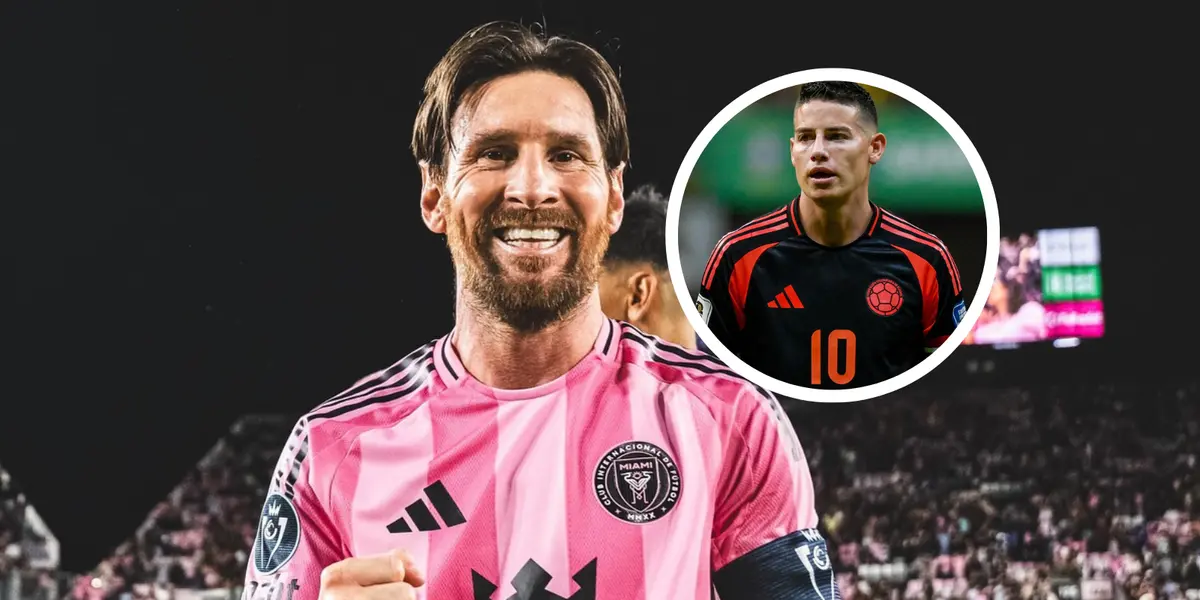 Lionel Messi y una decisión clave para James Rodríguez Foto: Inter Miami y James Rodríguez