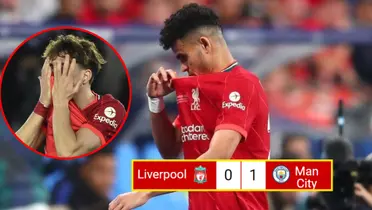 Liverpool está perdiendo ante Manchester City en Premier League (Foto tomada de redes Liverpool, Noticias Caracol, San Diego Union Tribute)