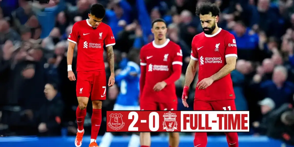 Liverpool perdió 2 a 0 contra el Everton