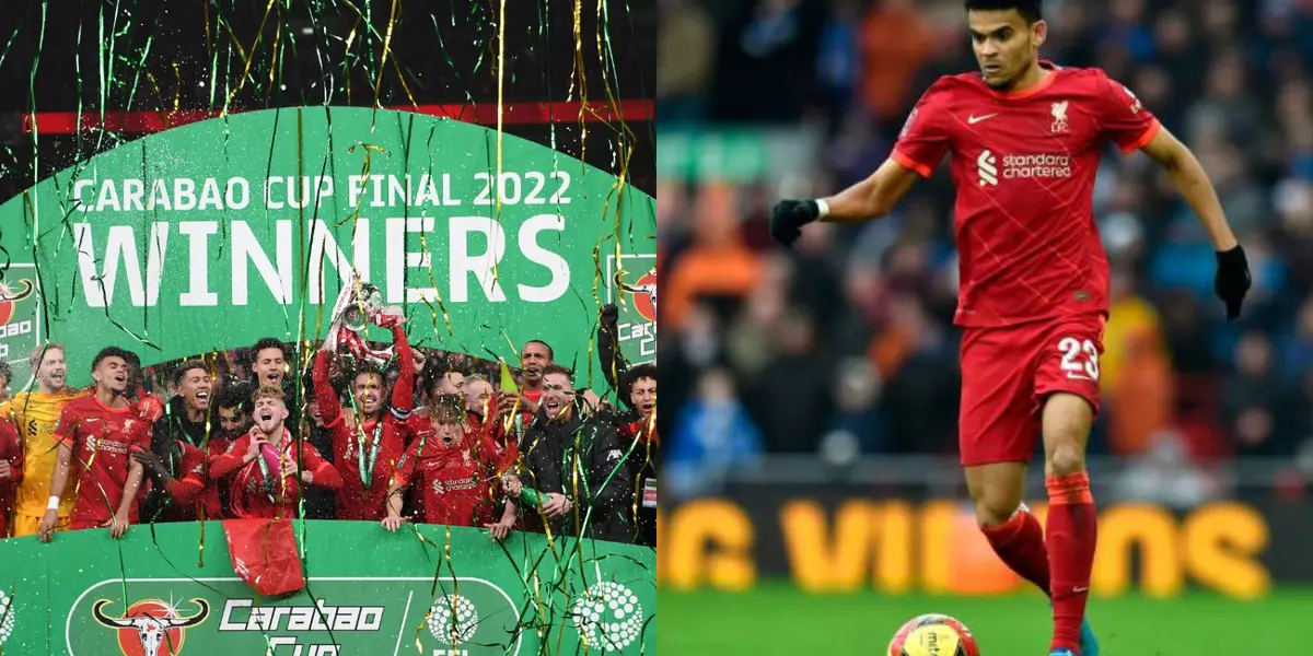 Liverpool se coronó campeón de la Copa de la Liga y Luis Díaz tuvo una destacada actuación en el partido disputado en Wembley.