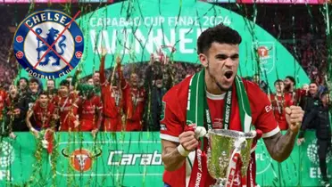 Liverpool volvió a ganarle una final al Chelsea (Foto tomada de Red +, El Espectador y X)