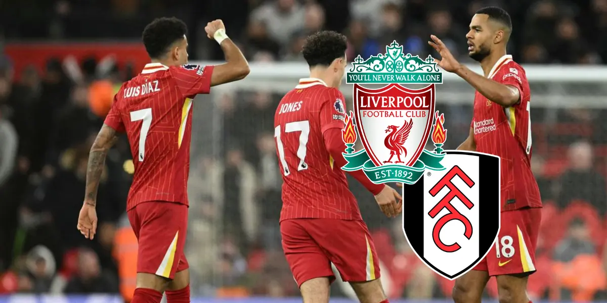 Liverpool vs Fulham Foto: LFC y Escudoteca