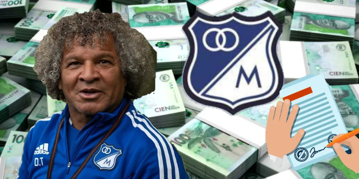 Llegaron los refuerzos, crack de $10 mil millones que tendría listo Millonarios (Foto tomada de Noticias Caracol)