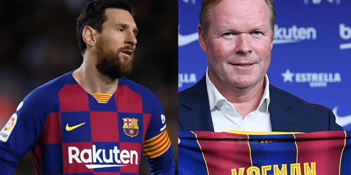 Llegó Ronald Koeman como nuevo entrenador del FC Barcelona y Lionel Messi lo recibió con esta advertencia