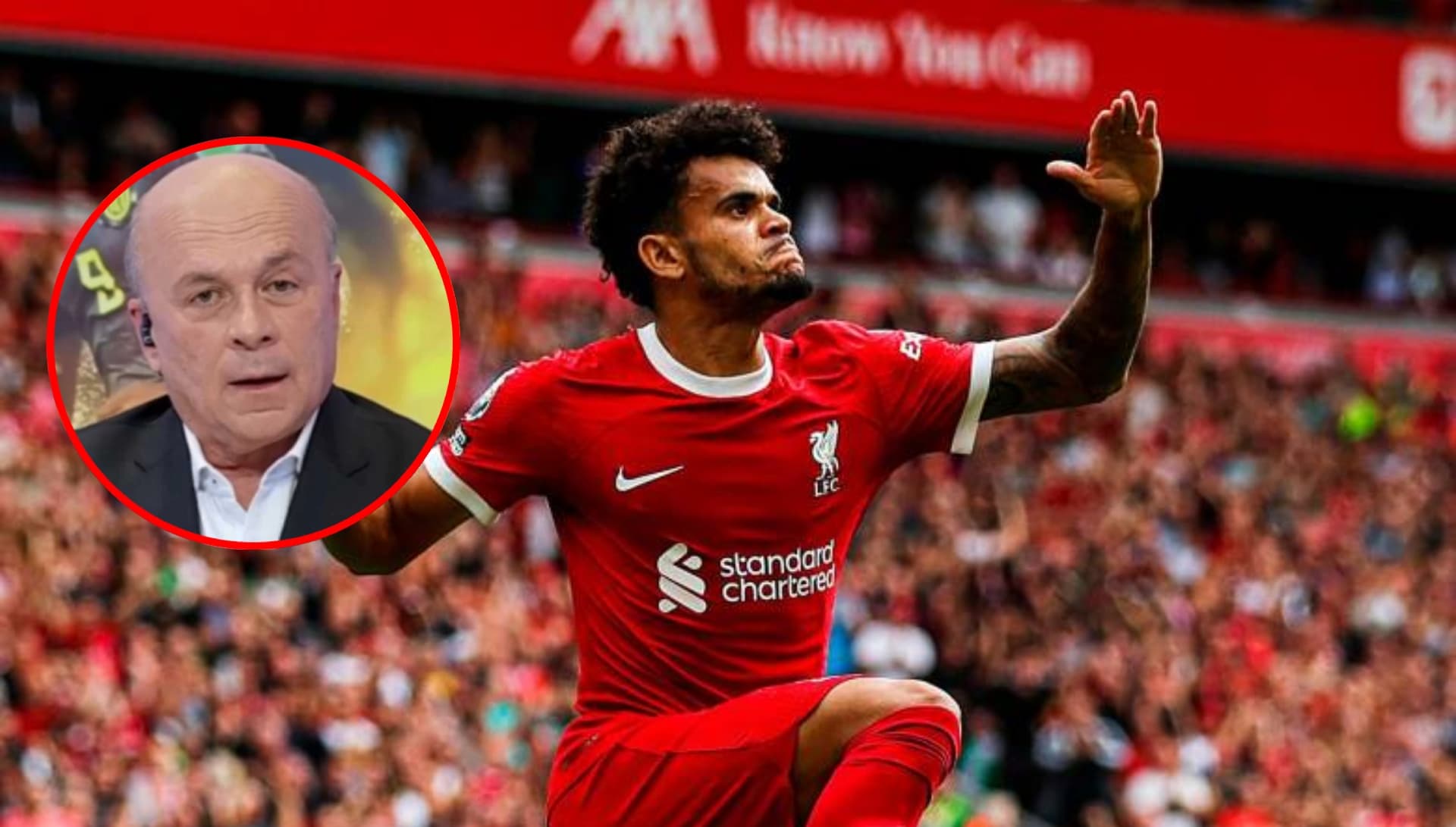 Lo que dijo Carlos Antonio Vélez por Luis Díaz y golazo con Liverpool vs Chelsea