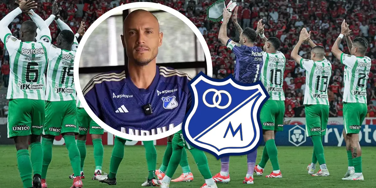 Lo que dijo David González en Millonarios antes de enfrentar a Nacional Foto: MFC, Escudoteca y Nacionlaoficial