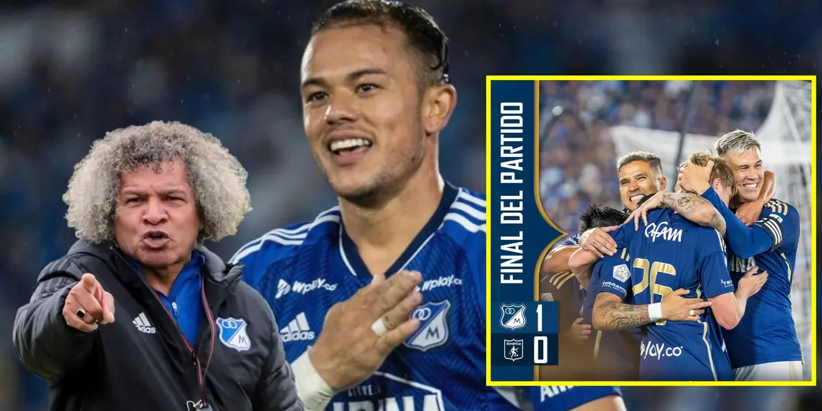 Lo que dijo Gamero de Leo Castro (Foto tomada de Blu Radio y Millonarios FC)