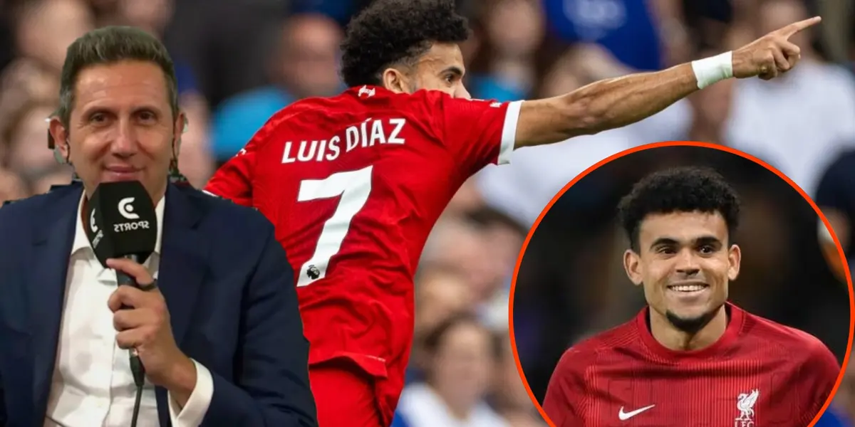Lo que dijo Juan Pablo Varsky por Luis Díaz en la goleada Liverpool vs Arsenal