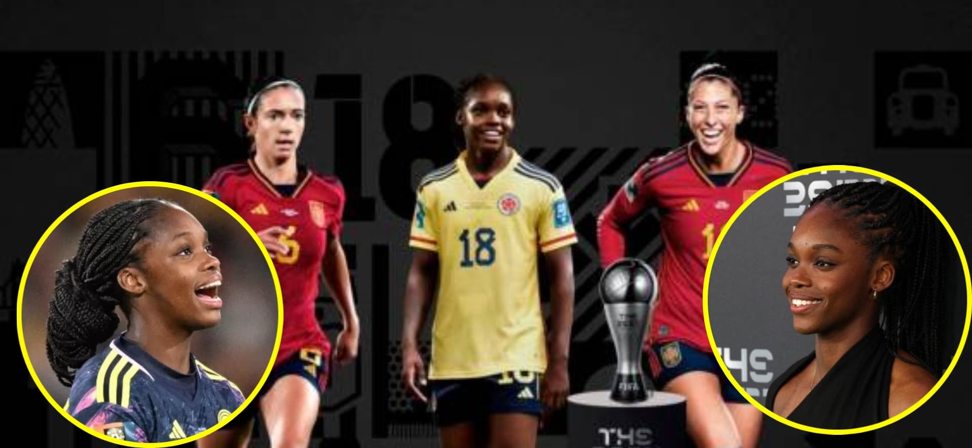 Lo que dijo la Federación de Colombia al ver que Linda Caicedo no ganó The Best