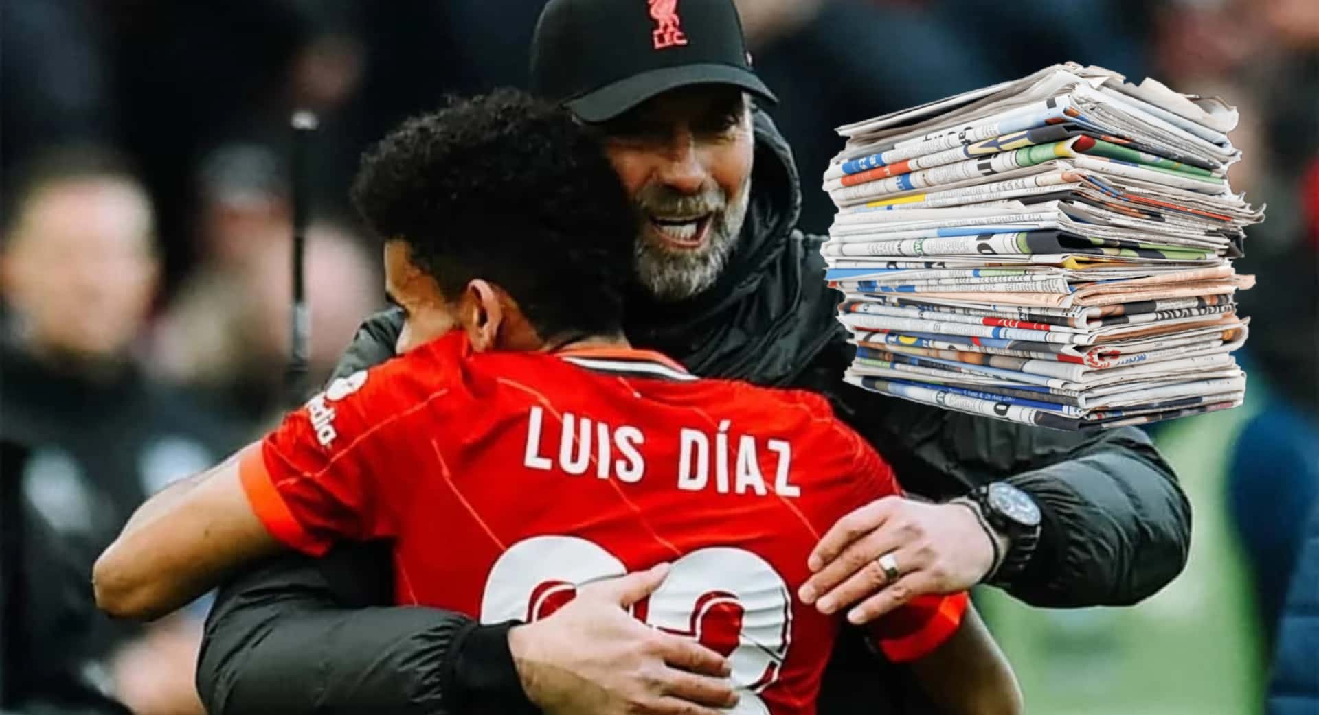 Lo que dijo la prensa en Colombia al ver que Klopp dejará Liverpool de Luis Díaz