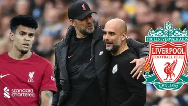 Lo que dijo Pep Guardiola al ver que Jürgen Klopp dejará Liverpool de Luis Díaz
