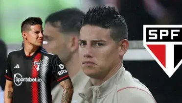 Lo que hace James en Brasil porque su nuevo DT lo tiene borrado en el Sao Paulo