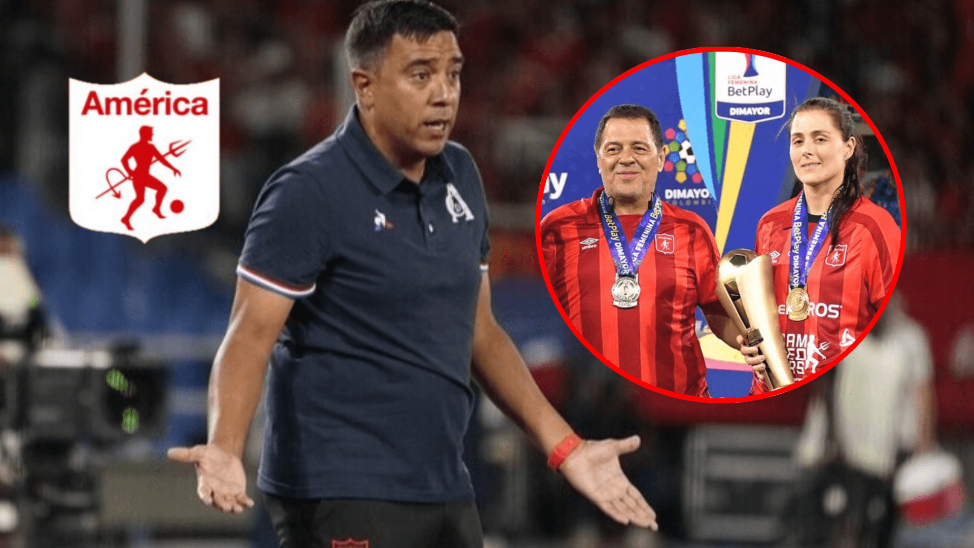 Lo que hicieron en América con César Farías (Foto tomada de Noticias Caracol, Antena 2)
