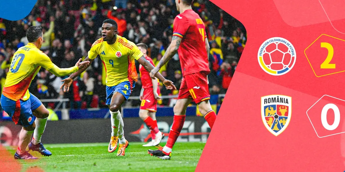 Lo que hizo Jhon Córdoba tras marcar golazo en la Selección Colombia vs Rumanía 