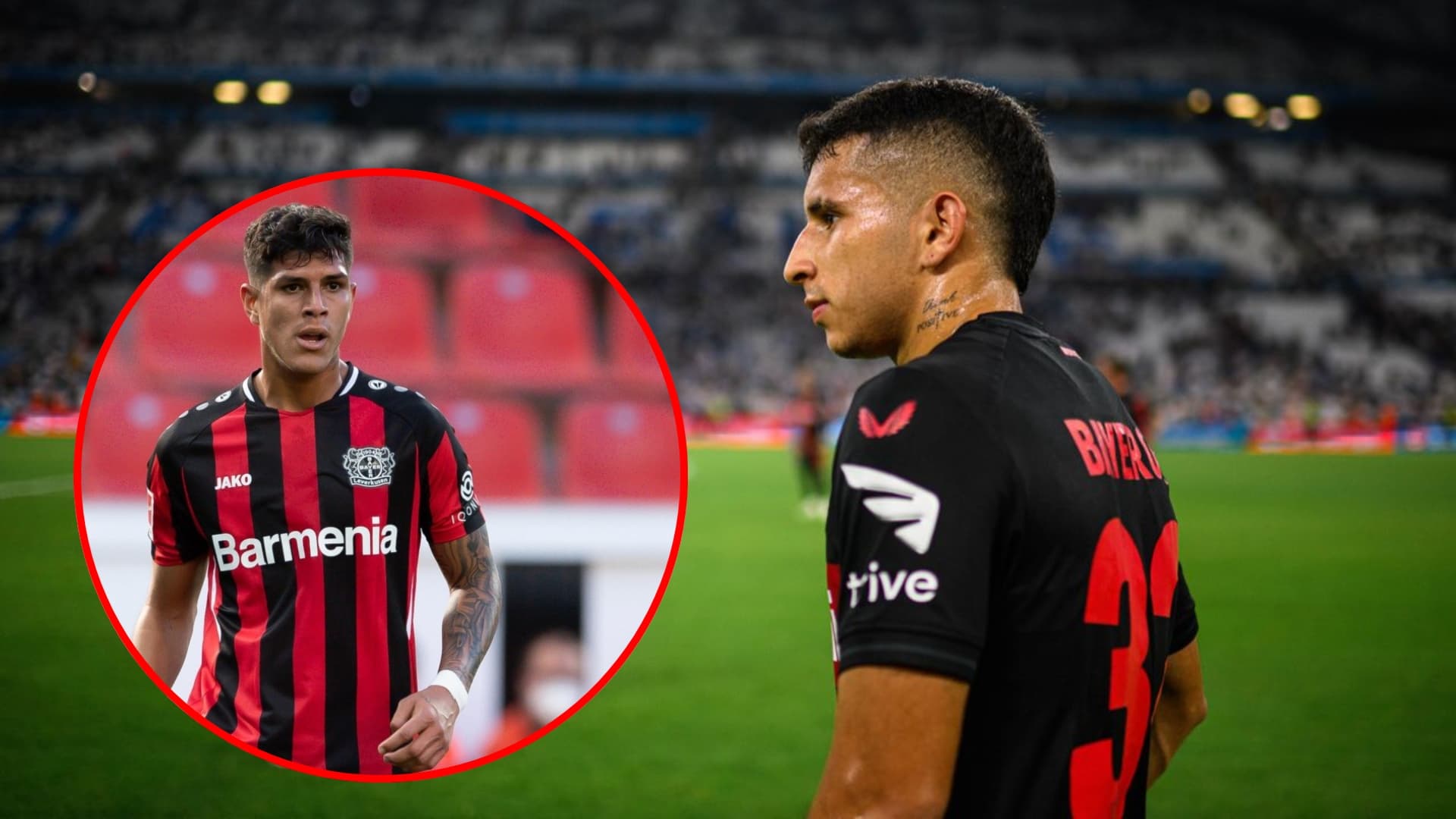 Lo que pasó con Gustavo Puerta en Bayer Leverkusen (Foto tomada de Radio la Red y El País)