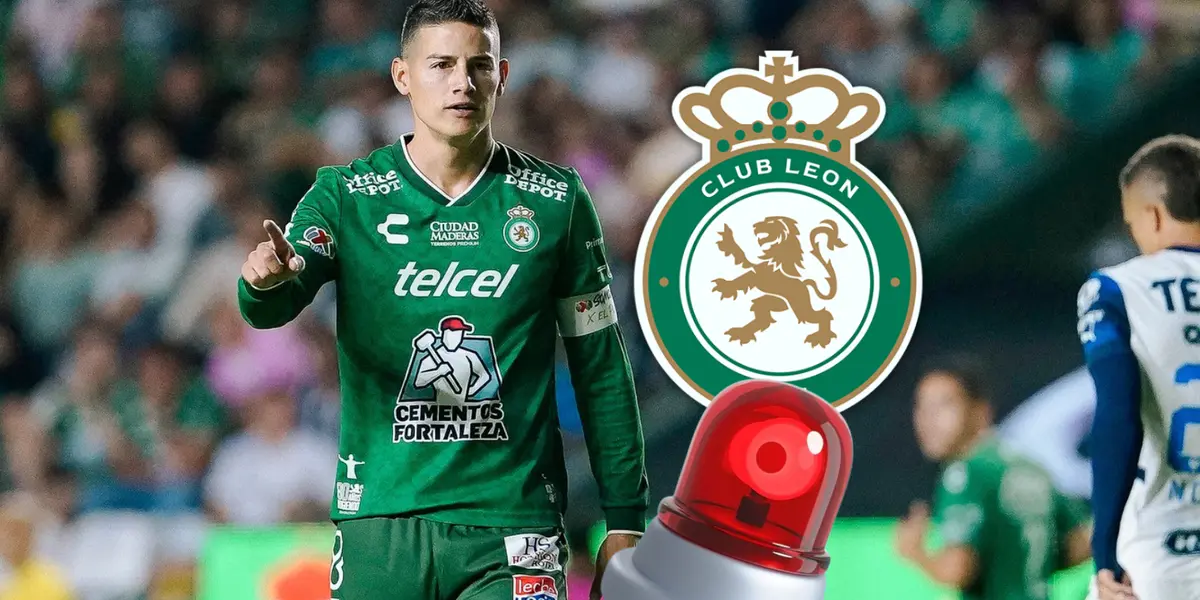 Lo que pasó con James en León genera preocupación. Foto: James Rodríguez y Escudoteca