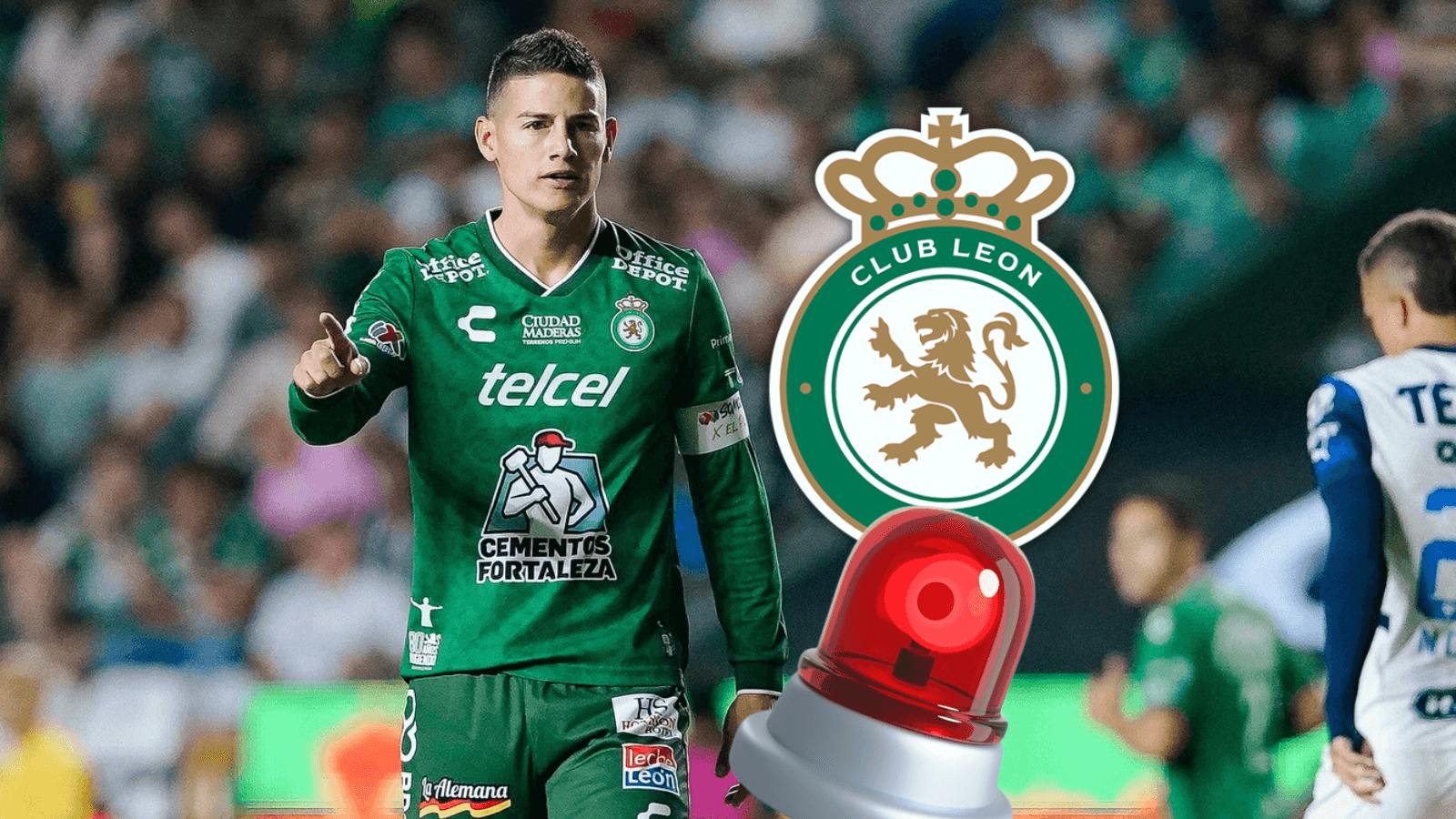 Lo que pasó con James en León genera preocupación. Foto: James Rodríguez y Escudoteca