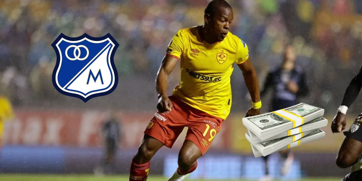 Lo que podría ganar el lateral derecho si regresa al fútbol colombiano.