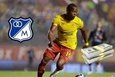 Lo que podría ganar el lateral derecho si regresa al fútbol colombiano.